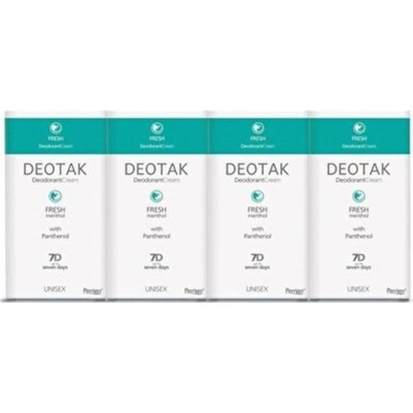 Deotak Fresh 4x35 ml Krem Deodorant
