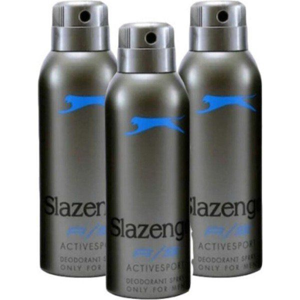Slazenger Active Sport 3x150 ml Mavi Erkek Deodorant