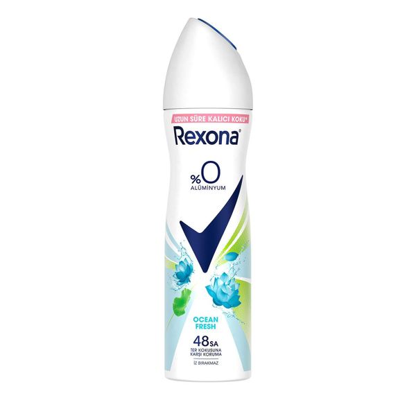 Rexona Ocean Fresh %0 Alüminyum 150 ml Kadın Sprey Deodorant