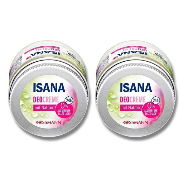 Isana Sodyum Karbonatlı 2x50 ml Deodorant Krem