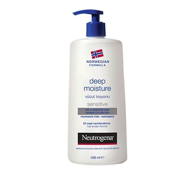 Neutrogena Deep Moisture Sensitive 400 ml Vücut Losyonu