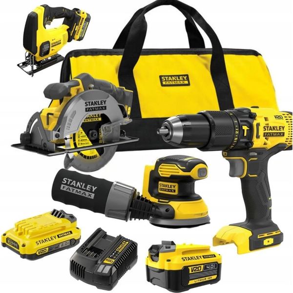Stanley SFMCK412MDS-QW 4'lü Makine Seti