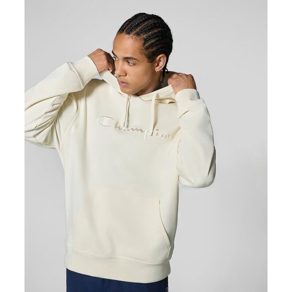 Champion 220782-YS141 Icons Hooded Bej Erkek Sweatshirt