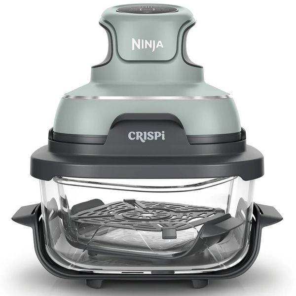 Ninja Crispi 4in1 Sage Green Cam Hazneli Pişirme Sistemi