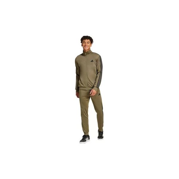 Adidas JI8854 3-Stripes Yeşil Günlük Stil Erkek Eşofman Takımı