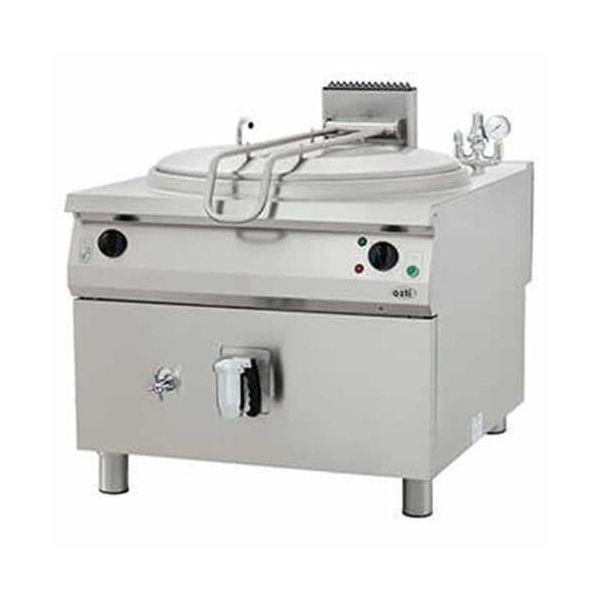 Öztiryakiler OTGDR 250 Silindirik Kazanlı 250 lt 100x110x85 cm Direkt Gazlı Kaynatma Tenceresi
