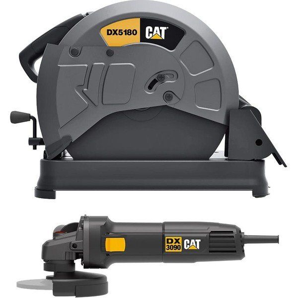 Cat DX5180 Set 2400 W 355 mm Profil Kesme + DX3090 720 W 125mm Avuç Taşlama
