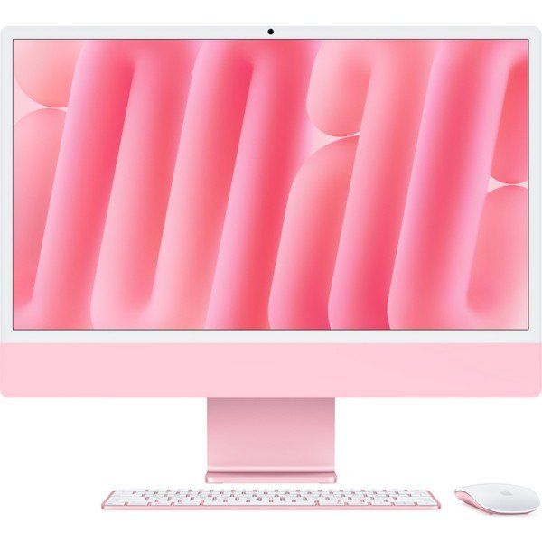 Apple iMac MWV43TU/A M4 10CPU 10GPU 16GB RAM 256GB SSD macOS 24 inç Pembe All in One Bilgisayar