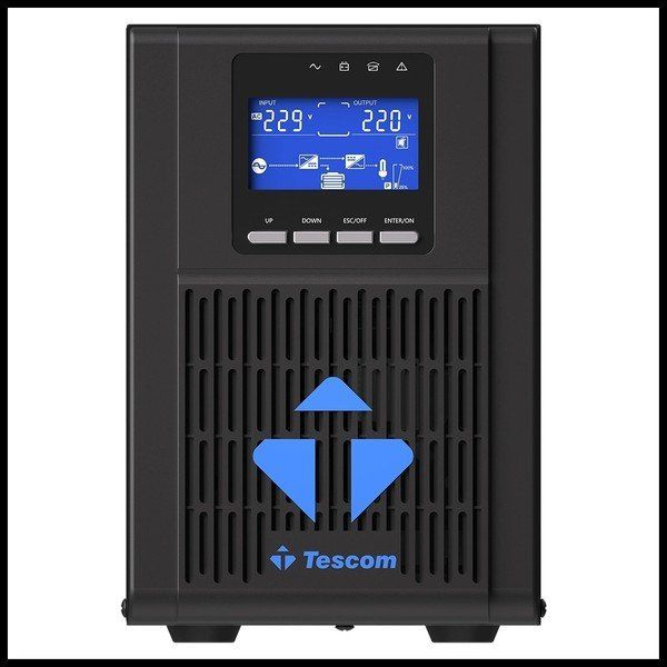 Tescom 900040313 Neo Line 1000 1 kva Online 1F/1F 2x7A Akü UPS