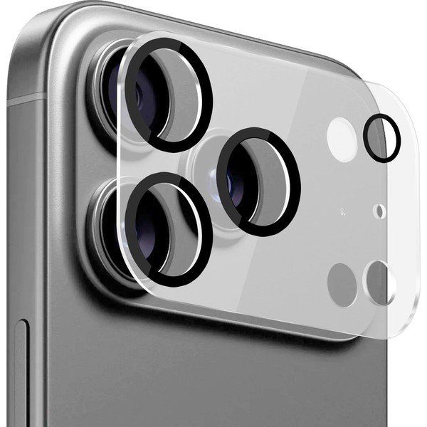 Buff Iphone 17 Pro Max Şeffaf Kamera Lens Koruyucu