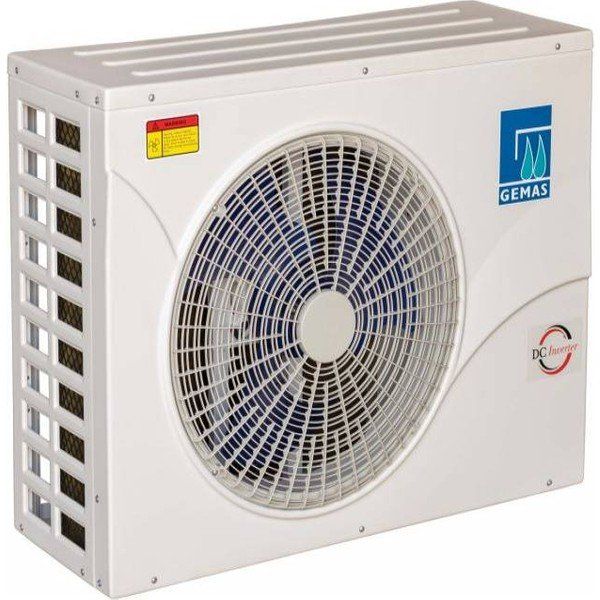 Gemaş İnvertörlü Isıtma-10.60 Kw Soğutma-5.90 Kw Havuz Isı Pompası