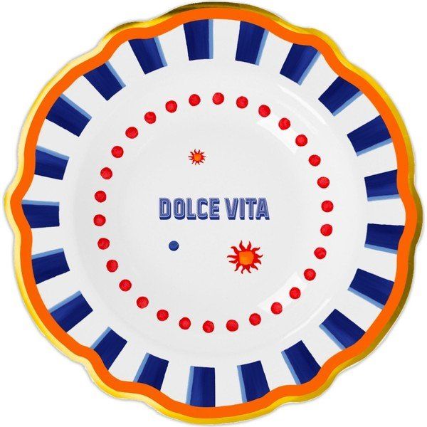 Baci Milano Dolce Vita 23 cm Çukur Tabak