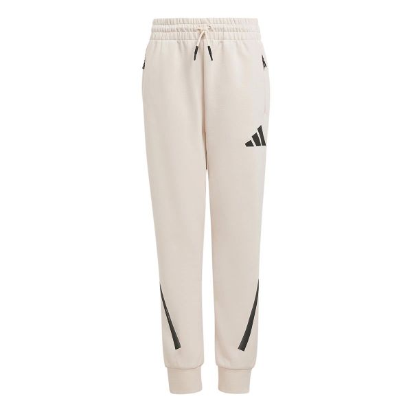 Adidas JF2820 Bej Z.N.E. Tapered-Leg Çocuk Günlük Stil Eşofman Altı