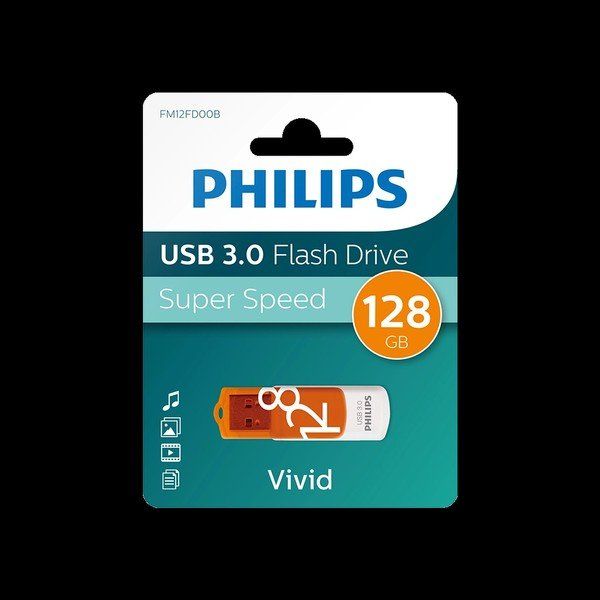 Philips FM12FD00B/00 USB 3.0 128 GB Flash Bellek