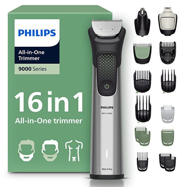 Philips MG9532/15 9000 Serisi 16'sı 1 Arada Erkek Bakım Seti