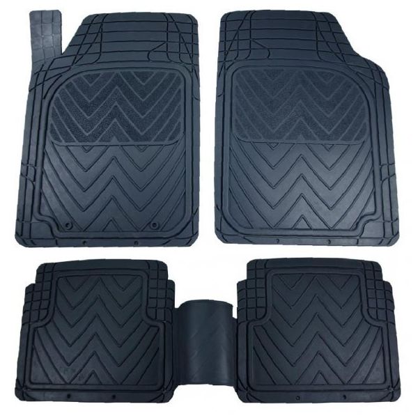 OtoLine Jeep Kj 2003-2008 Lıberty Plus Siyah Oto Paspas Seti