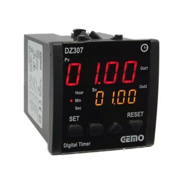 Gemo DZ307-24V Çok Fonksiyonlu Zaman Rölesi