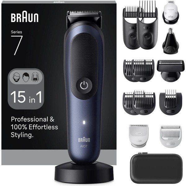 Braun AIO7580 Series 7 Problade Autosense 15 in 1 Tıraş Seti