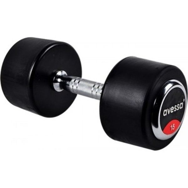 Avessa 15 kg Kauçuk Kaplı Olimpik Dambıl