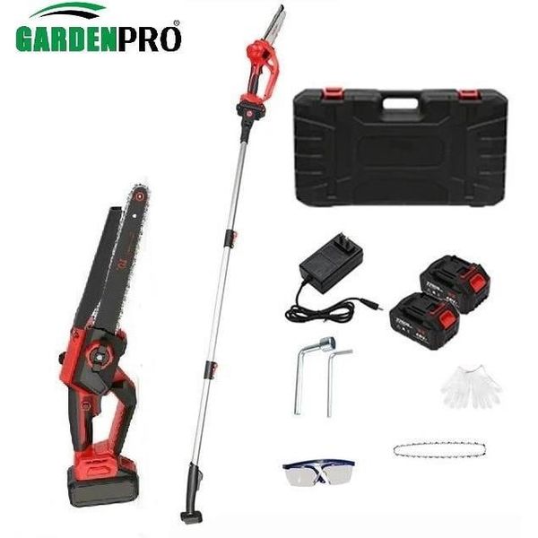 Garden Pro VST9C202 Lityum Akülü Uzatma Aparatlı Budama Testeresi