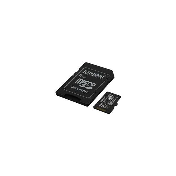 Kingston Canvas Select Plus SDCS3/128GB Class 10 UHS-I U1 A1 V10 128 GB Micro SD Kart