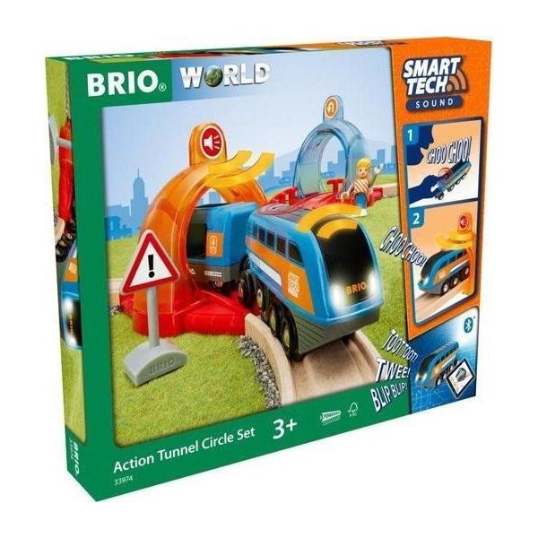 Brio 33974 Aksiyon Tünel Daire Oyuncak Tren Seti