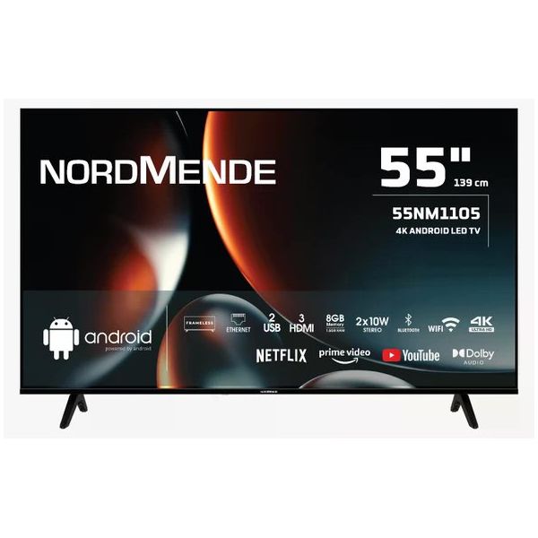 Nordmende 55NM1105 55 inç 140 Ekran 4K Ultra HD Android LED TV