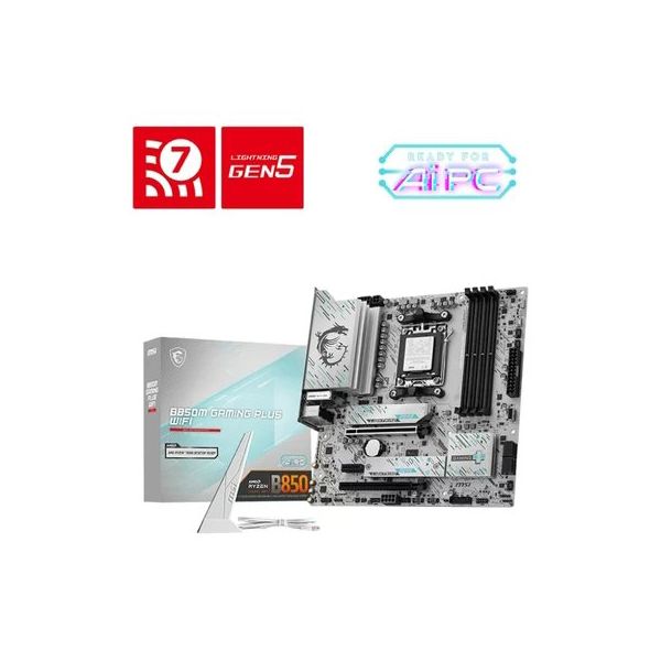 MSI B850M Gaming Plus WiFi DDR5 AMD AM5 Micro ATX Anakart