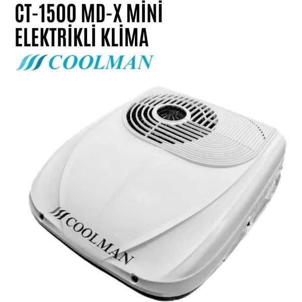 Coolman CT-1500 MD-X Mini Elektrikli Tavan Karavan Kliması