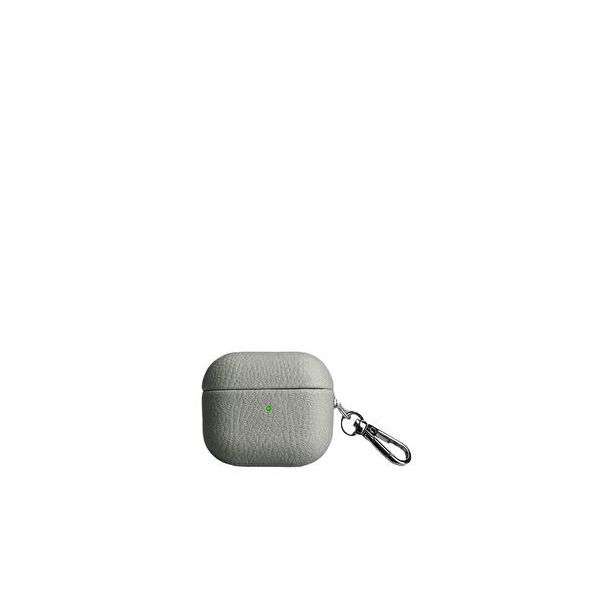 Piili Airpods Pro 2 Gri Deri Kılıf