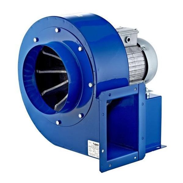 Ayas OBRS-140 2KTTEK Emişli Seyrek Kanatlı Radyal Salyangoz Fan 2800 D/d 380 Volt Trifaze Havalandırma Fanı