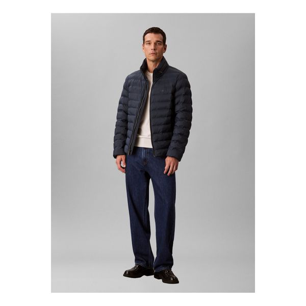 Calvin Klein LV04RC511GPPK Lacivert Kapüşonlu Erkek Mont