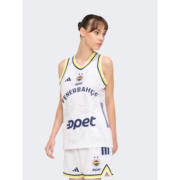 Adidas KE4371 Fenerbahçe Basketbol 25/26 Antrenman Kadın Forması