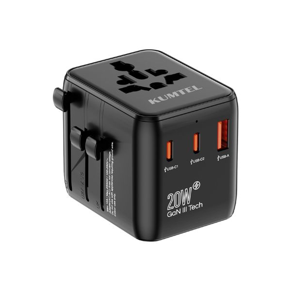 Kumtel HMTA-01 Evrensel Seyahat Adaptörü Priz Dönüştürücü