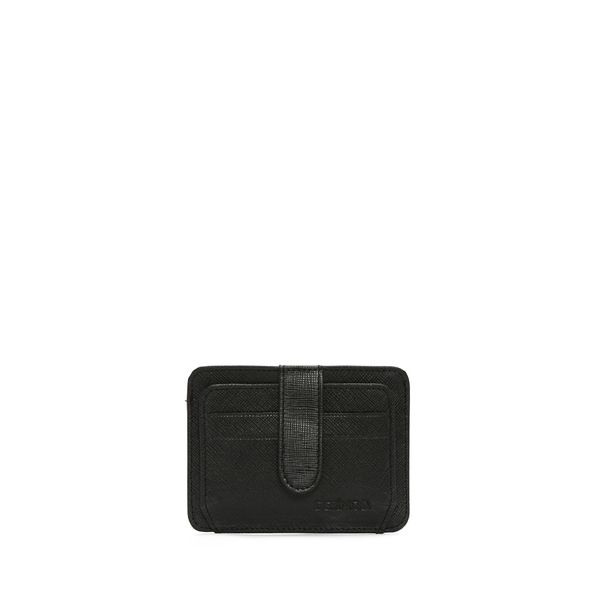 Derimod 000A2D3073CV Siyah Deri Erkek Kartlık