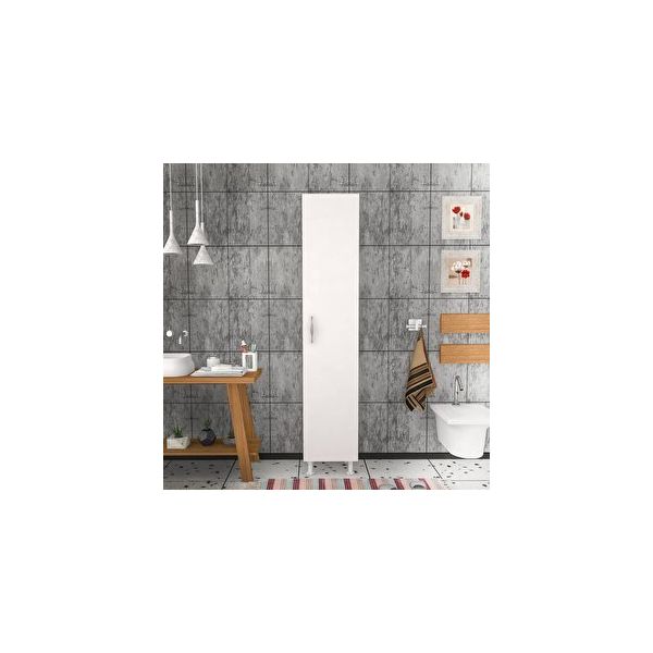 Moonlife 5 Raflı Banyo Boy Dolabı