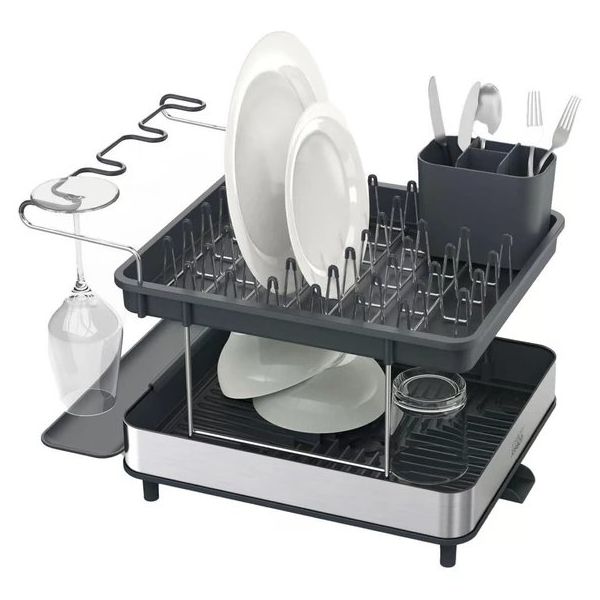 Joseph Joseph Excel 851647 Paslanmaz Çelik 2 Katlı Bulaşıklık