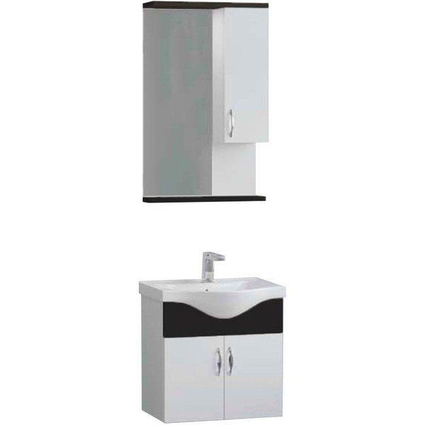 Denko Akyazı 55 cm Mdf Beyaz Banyo Dolabı Takımı