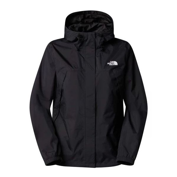The North Face NF0A7QEU4H01 Siyah W Antora Jacket Yağmur ve Rüzgar Dayanıklı Kadın Outdoor Ceket