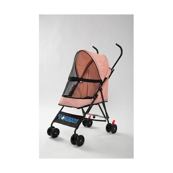 Tommy 60x43x94 cm Pembe Max 15 kg Evcil Hayvan Arabası