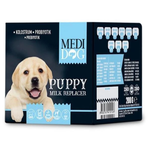 Medi Dog Yavru Köpekler İçin 200 gr Süt Tozu