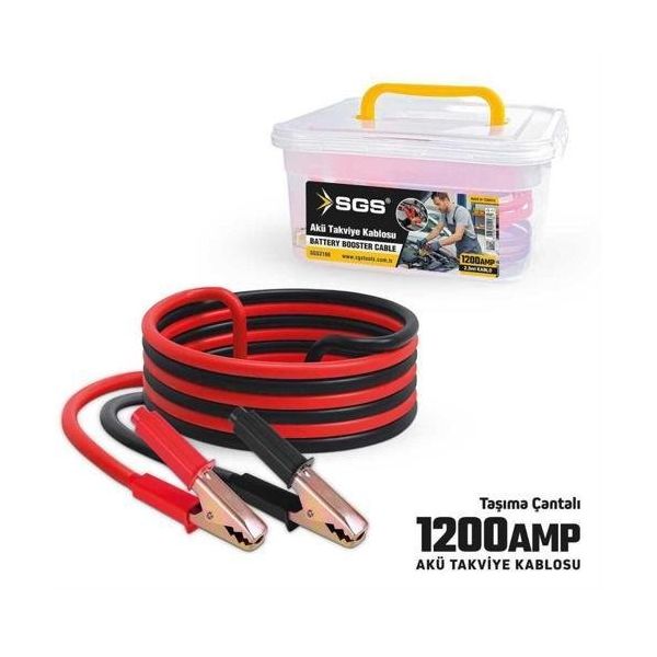 Sgs Akü Takviye Kablosu 1200 Amp 2.3Mt