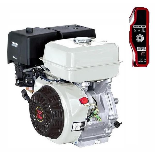 Garden Pro 188FE 13 Hp Gx390 Kamalı Krank Benzinli Motor