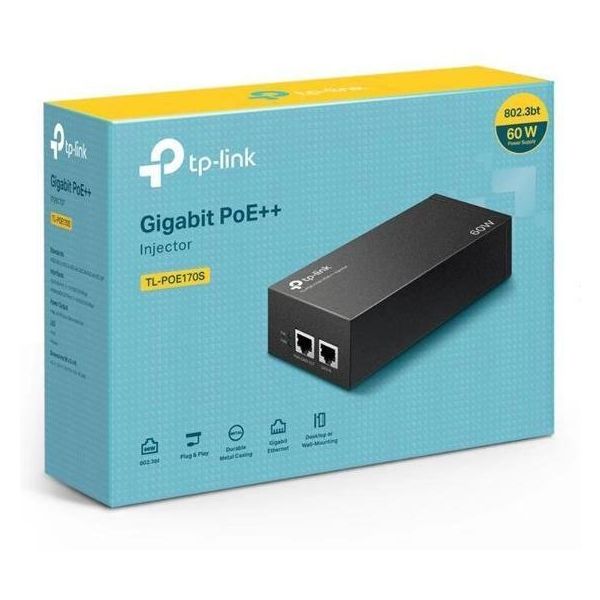 TP-Link Omada TL-POE170S 48 Volt 60 Watt Gigabit Port Poe Adaptör