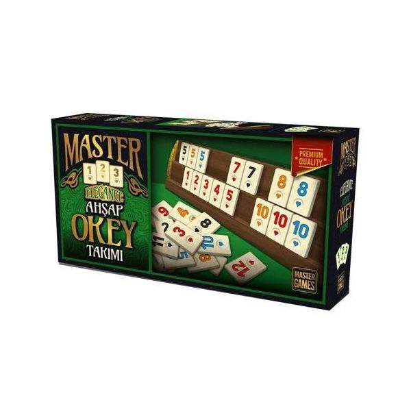 Ks Games 25322 Master Elegance Ahşap Okey Takımı