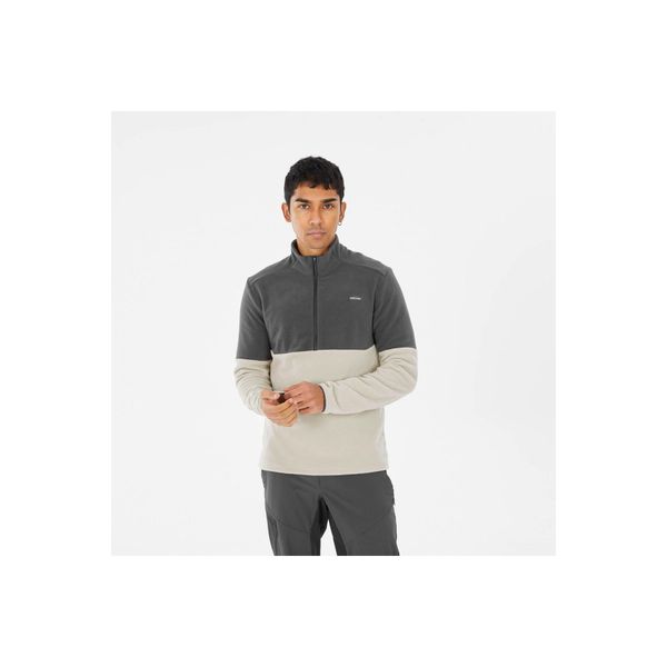 Quechua MH500 Bej Erkek Outdoor Polar
