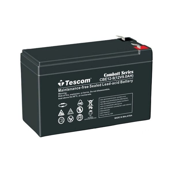 Tescom Combatt CBL12-9E 12V 9 Ah Tam Bakımsız Kuru Akü