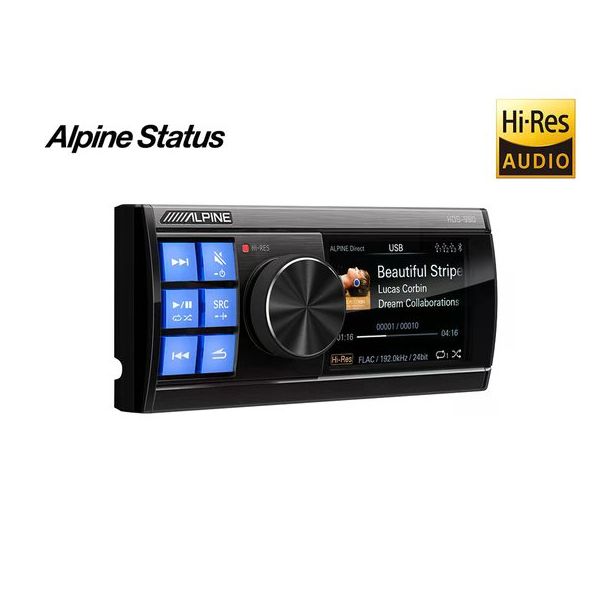 Alpine HDS-990 Status Yüksek Çözünürlüklü Ses Medya Oynatıcı