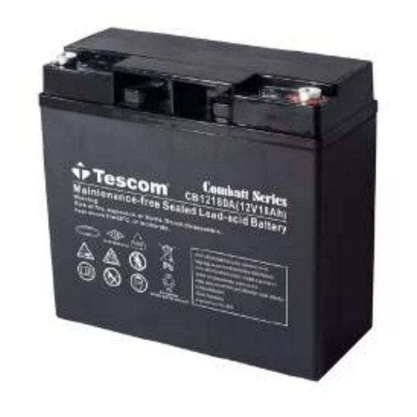 Tescom Combatt CBL12-18 12V 18 Ah Tam Bakımsız Kuru Akü