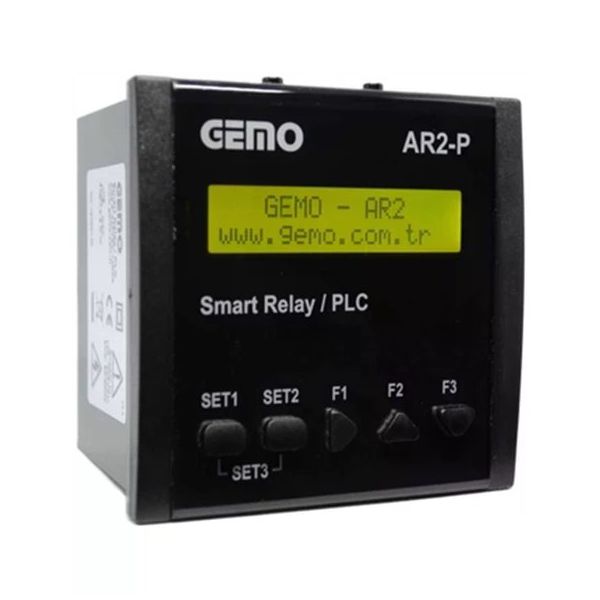 Gemo AR2-P-24VDC-10D2A- AR2-P-230VAC-10D2A Panel Tipi Akıllı Röle